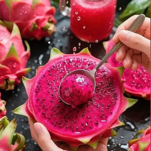 🌱 High-Quality Dragon Fruit Seeds | 1000 Pieces Non-GMO Hybrid Seeds, Ideal for Home Planting 🌿🌴-XLB