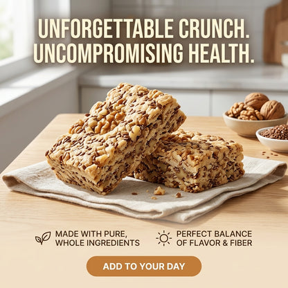 Zero Added Sugar Handmade Pastry with Flaxseed & Walnuts-SUY