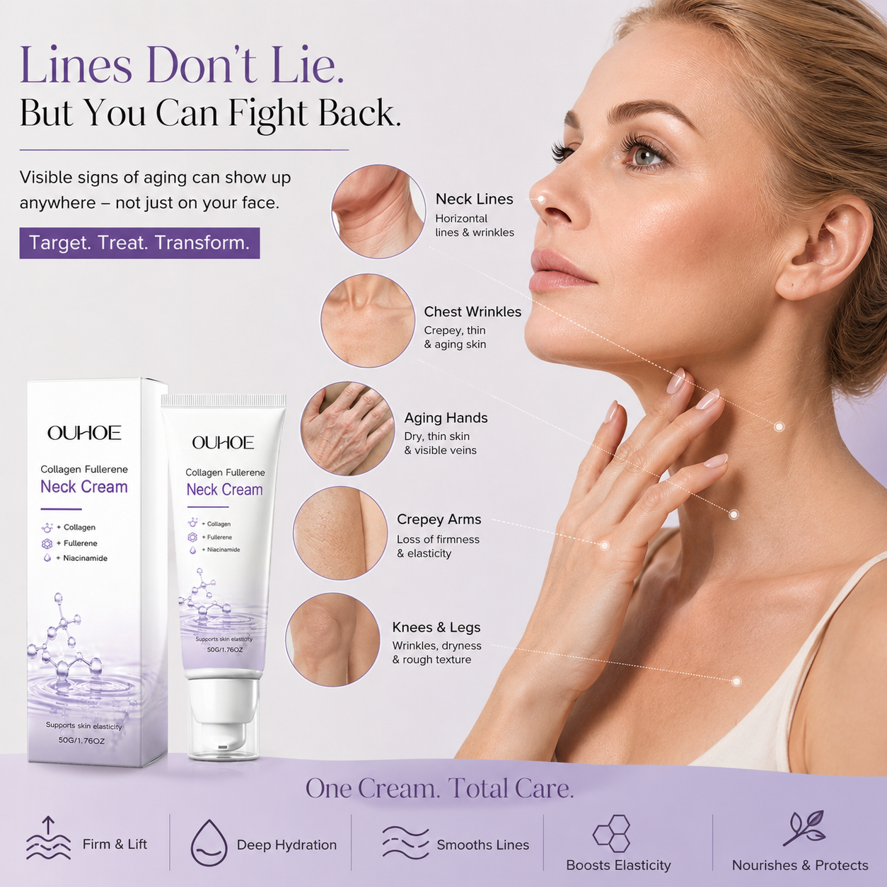 Neck & Body Multi-Care-Firm, Smooth & Restore Youthful-Looking Skin-YOY