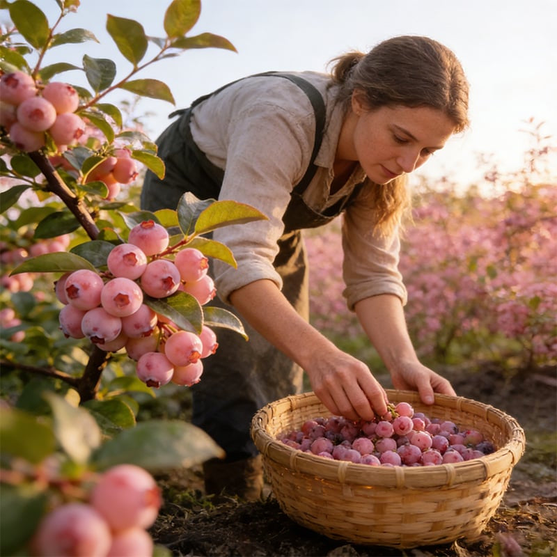🔥50K+ SOLD!💟Premium Pink Blueberry Seeds -😋A Uniquely Delightful Taste-YOY