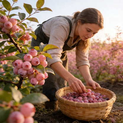 🔥50K+ SOLD!💟Premium Pink Blueberry Seeds -😋A Uniquely Delightful Taste-YOY