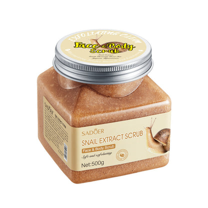 ⚠️Please take good care of your skin! ✅This 17.64 oz gentle exfoliating scrub is suitable for all skin types.🎁-XXS