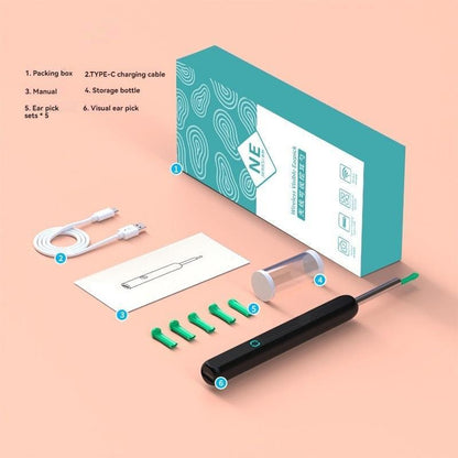 👶 No More Blind Scratching! See inside your kiddo's ears safely with this Smart HD Visual Ear Cleaner ✨ Say goodbye to cotton swabs! 🛑-QZZ
