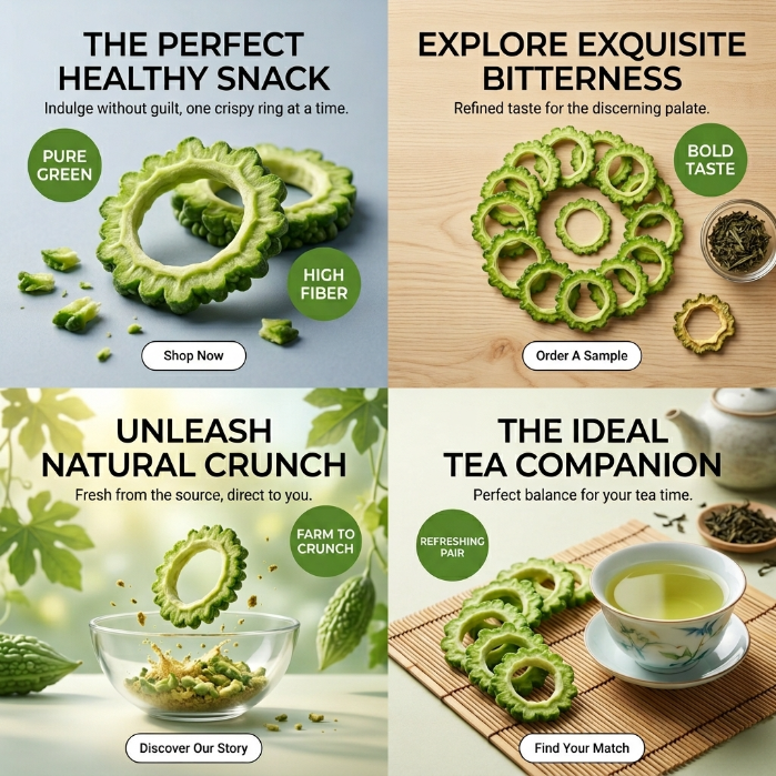 🥒Natural Bitter Melon Crisps | Healthy Detox & Blood Sugar Support Snack-VIM