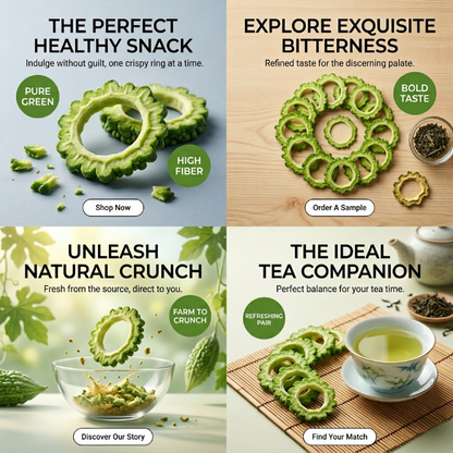 🥒Natural Bitter Melon Crisps | Healthy Detox & Blood Sugar Support Snack-VIM
