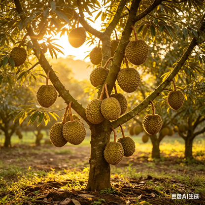 Non-GMO Durian Seeds Suitable for Home Gardens Fast Germination & Easy Growing - XLB