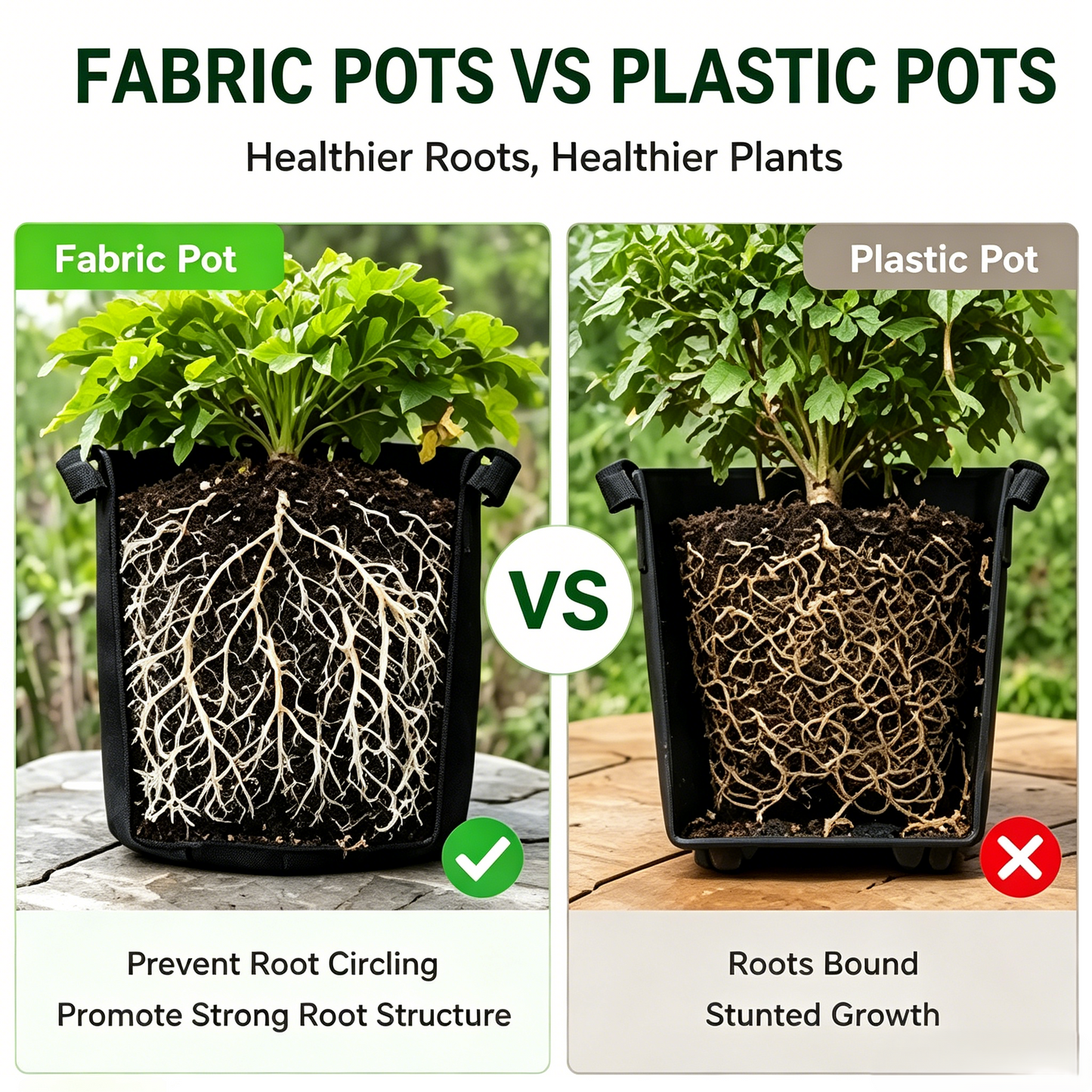 🌱 Premium Non-Woven Grow Bags | Breathable Fabric Pots for Healthier Plants & Bigger Harvests-WBJ