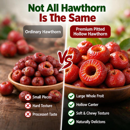 100% Natural • Zero Additives • Pitted Hollow Hawthorn-ZRT