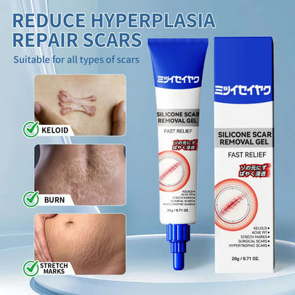 ✨ Advanced Silicone Gel | Professional Invisible Repair for Fine Lines, Acne Scars, Surgical Marks & Stretch Marks 🧪 LGZ