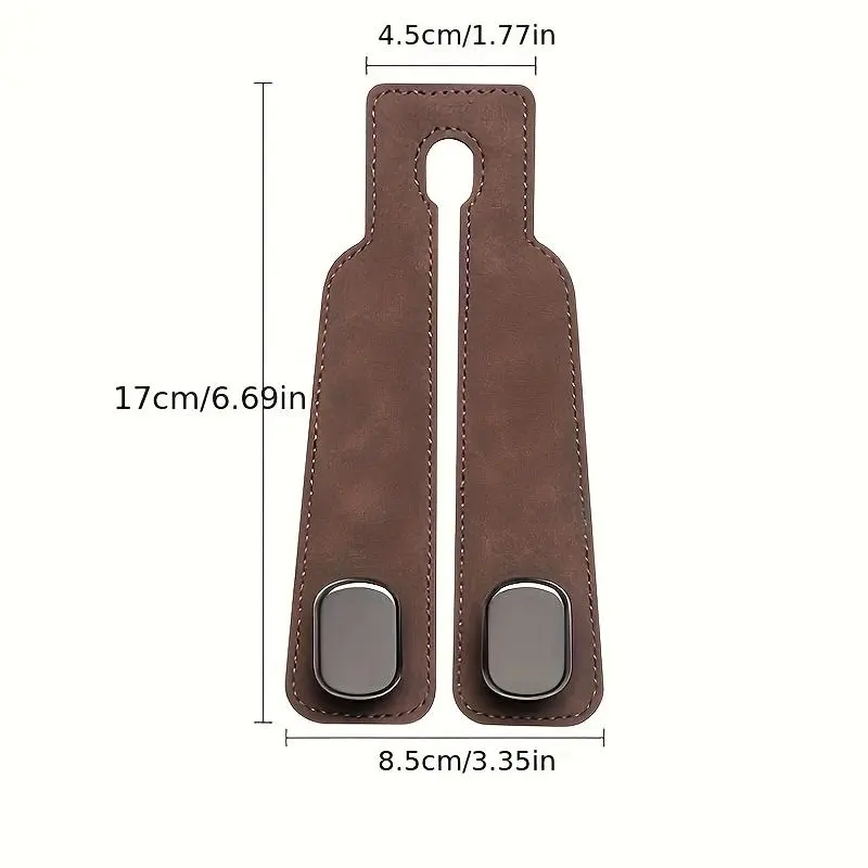 🚗Car Seat Back Storage Hook🪝 It has a bendable design to fit most car seats, suitable for both long-distance journeys and daily commutes✨-XLB