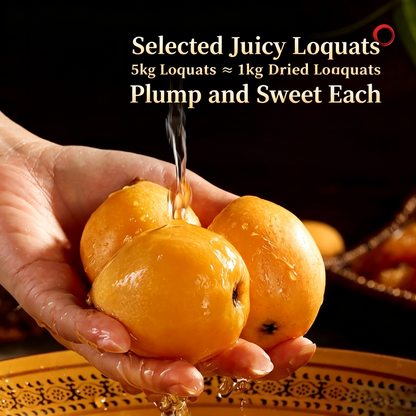 😋Premium Bamboo Salt Dried Loquat-Made from carefully selected loquats and crafted using traditional drying techniques-YOY