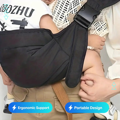 Multifunctional Baby Hip Seat Carrier, Portable Ergonomic Baby Carrier for Newborns to Toddlers, Travel Essential.-KPL