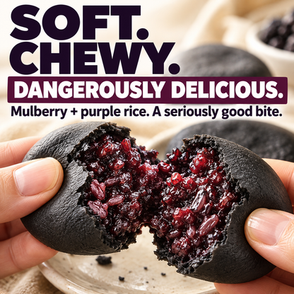 Five-Black Mulberry & Purple Rice Cake-ZRT