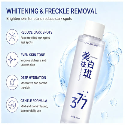 377 Whitening & Spot-Fading Essence Water 💧 Deeply hydrates facial skin, dullness fading for brighter even tone, nourishes and repairs your skin all day long ✨-KPL