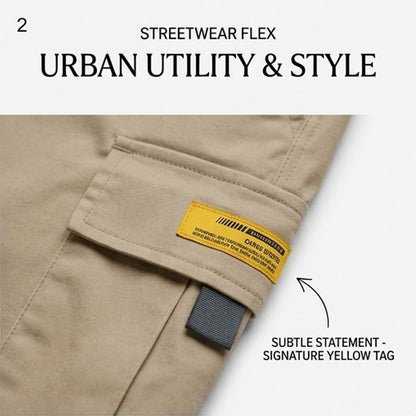 Urban Tactical Large Pocket Cargo Shorts | Men's Lightweight Breathable Streetwear Utility Bottoms 🕶️🔥 LGZ