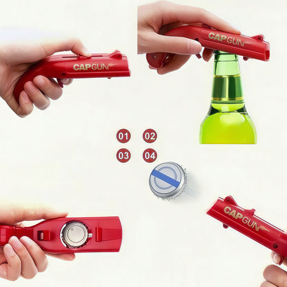 【✅ LIMITED STOCK】🔫 Cap Gun Bottle Opener – The Fun Way to Open Beer-CJP