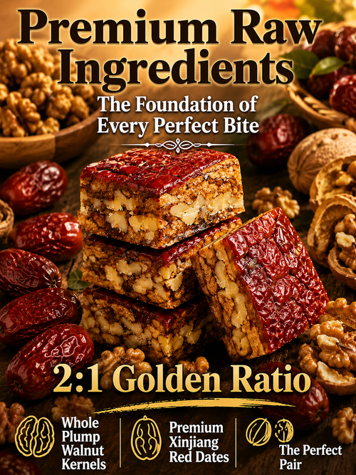 Premium Jujube Walnut Snack Bars-DZT