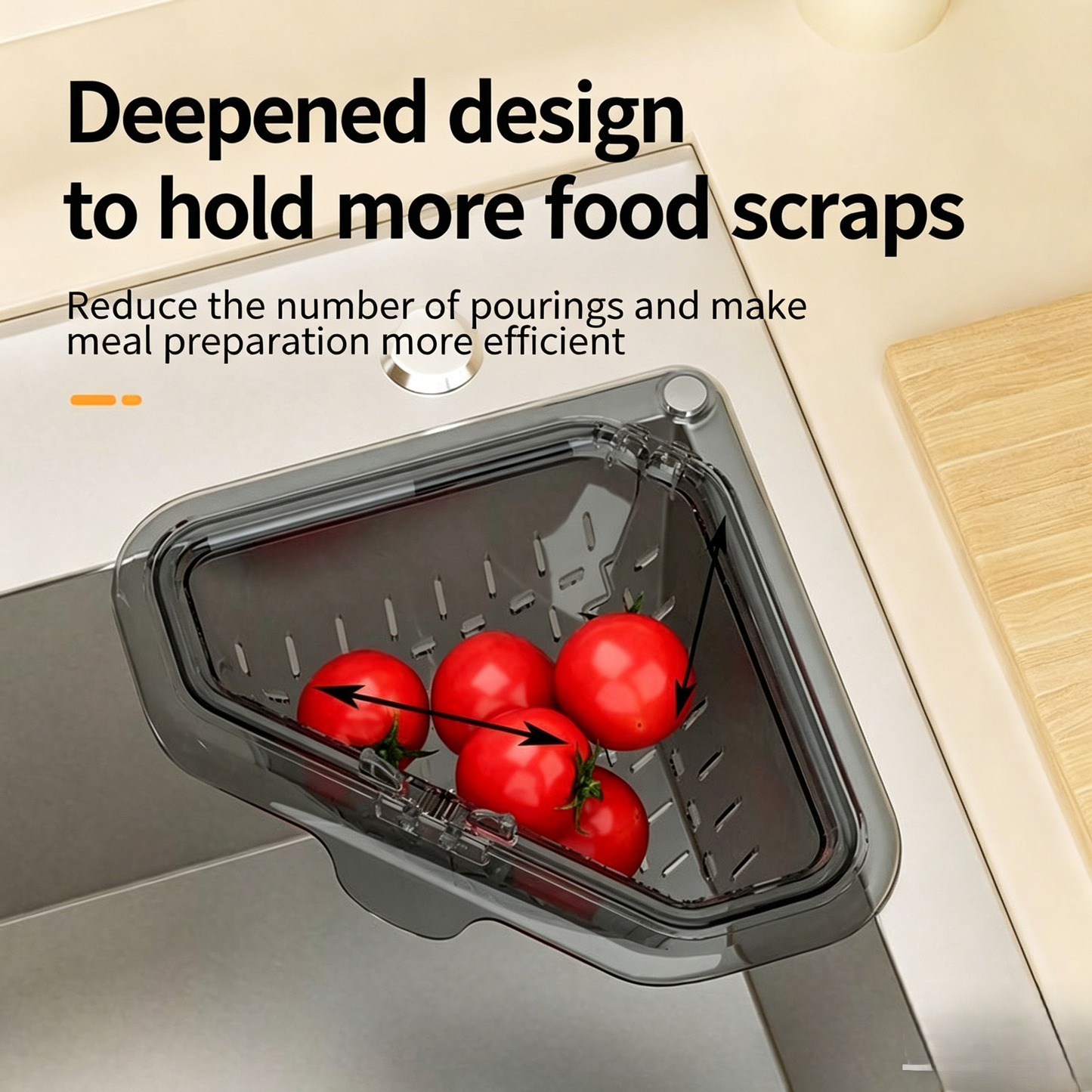 🧲Magnetic Sink Drain Basket💧No-Drill Hanging Drying Storage Basket | Kitchen Sponge & Dishcloth Organizer-YOY