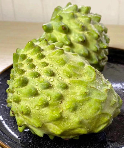 Sugar Apple seeds, suitable for greenhouses and outdoor gardens, easy-to-cultivate fruit tree seeds.-KPL