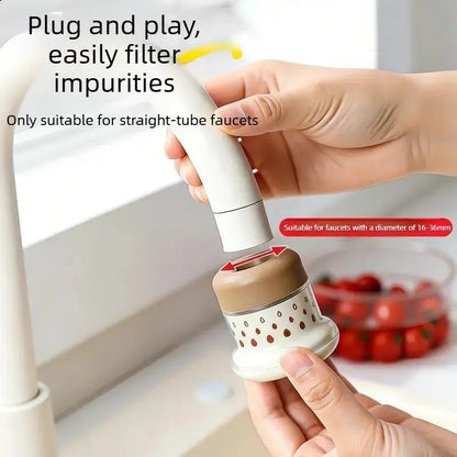 Premium Multi-Layer Faucet Water Filter | Rotatable Splash-Proof Kitchen Tap Purifier 💧🥑 LGZ