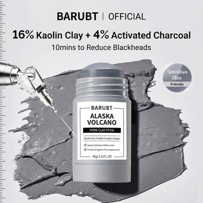 Deep Cleanse, Zero Mess. The Viral Alaska Volcano Pore Clay Stick is Here!-DZT