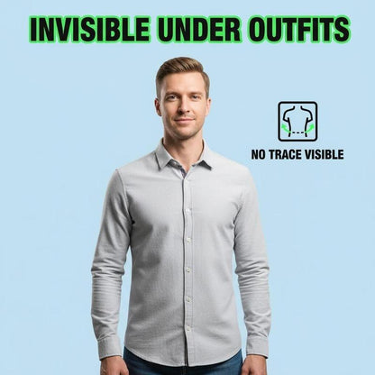 Back & Waist Support Posture Corrector - Invisible Under Clothes for Daily Use-TTT