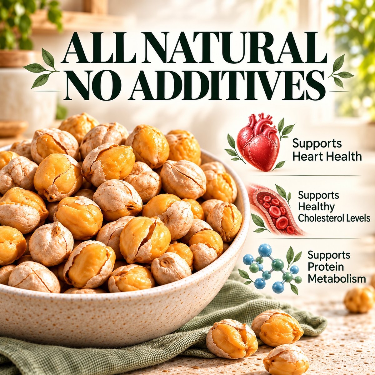 All-Natural Chickpeas Rich in flavor  With No Additives-Hotitem