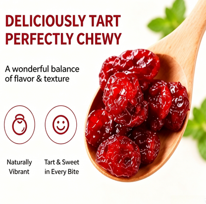 🌿 Dried Cranberries 🍒 – A Tasty Fruit Snack Packed with Natural Goodness.-KPL