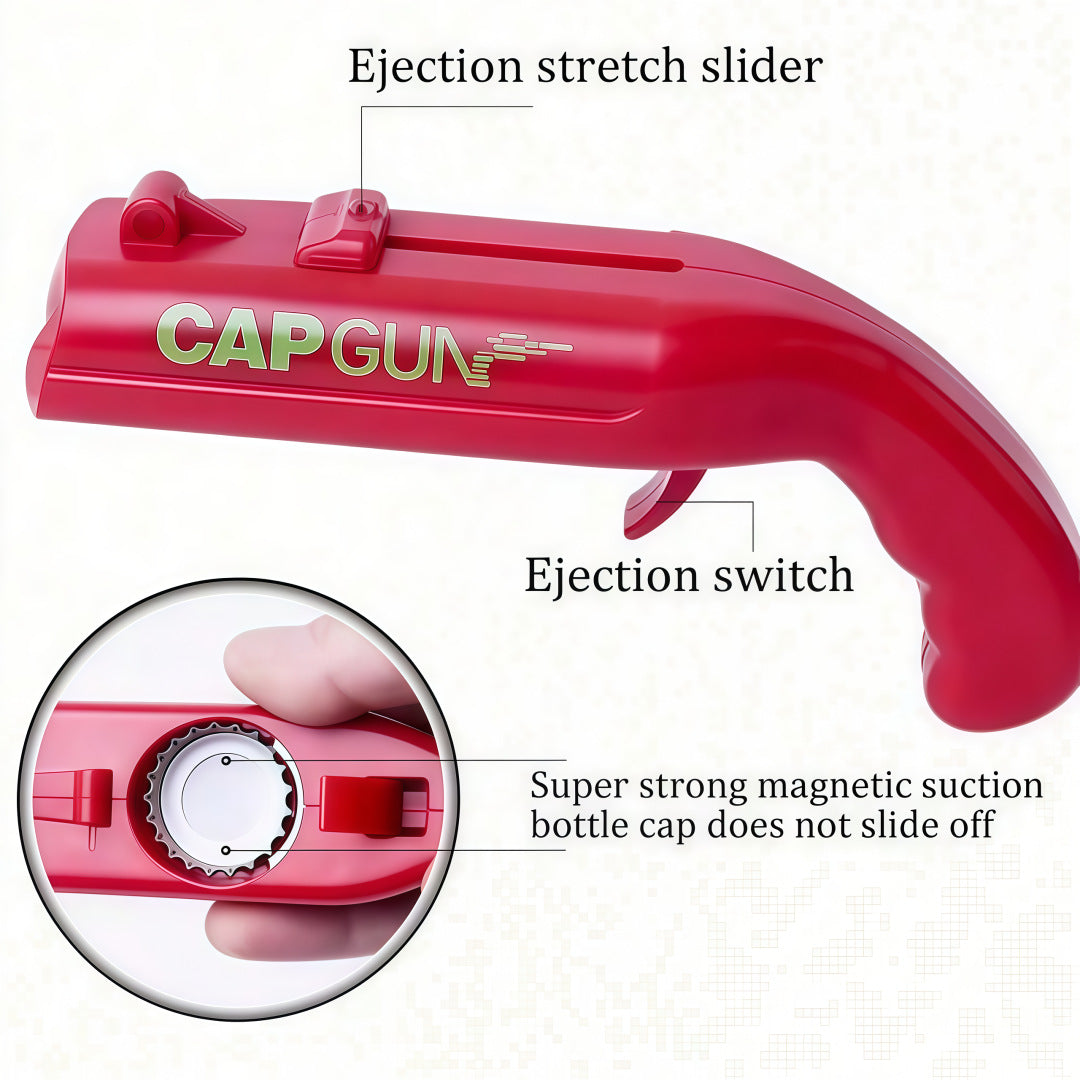 【✅ LIMITED STOCK】🔫 Cap Gun Bottle Opener – The Fun Way to Open Beer-CJP