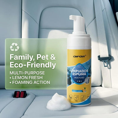 ✨ 4-in-1 Multi-Enzyme Foam Spray Cleaner 🚗🛋️ Powerful Deep Cleaning Solution for Home & Car Care — Easily Removes Stains from Car Interiors, Sofas, Seats & More. Keep Your Space Fresh & Spotless While Enjoying Summer Outdoor Adventures! ☀️🌿-KPL