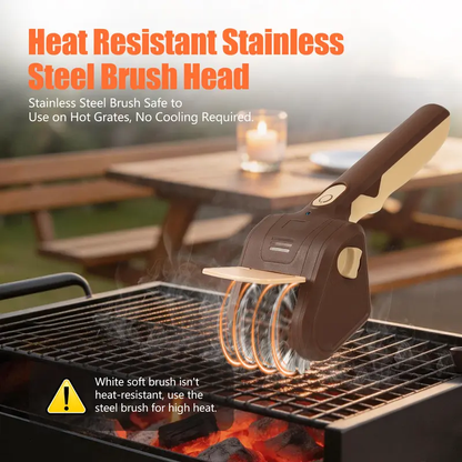 🔥 Electric Grill Cleaning Brush: The Fastest Way to a Spotless Grill-CJP