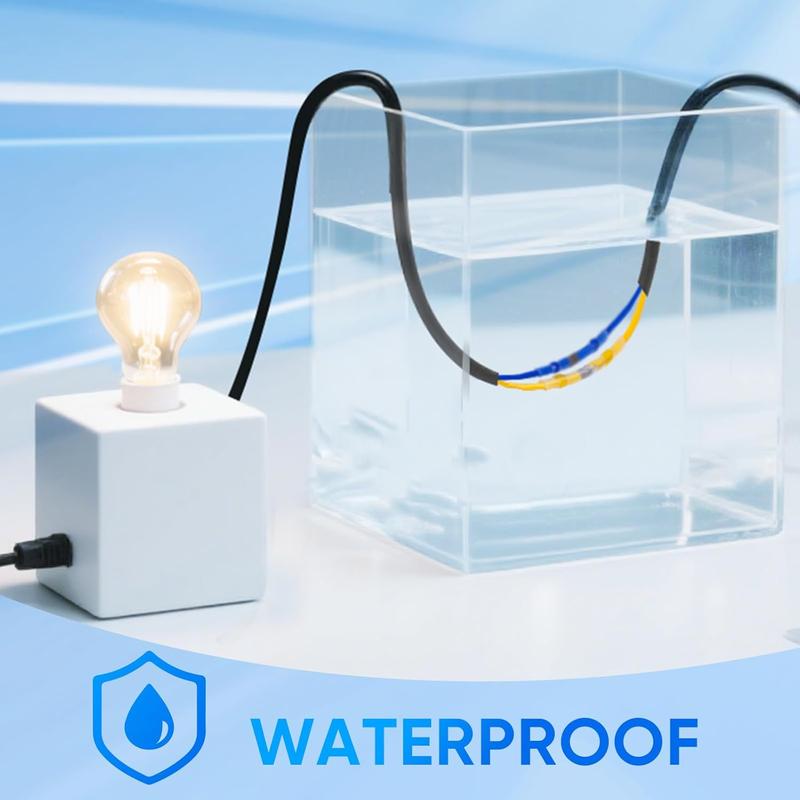 🔧 250PCS Solder Seal Wire Connectors — Waterproof Heat Shrink Butt Connectors with Self-Soldering Design ✨ Ideal for Marine, Automotive & Audio Applications 🚗🚤🎵-KPL
