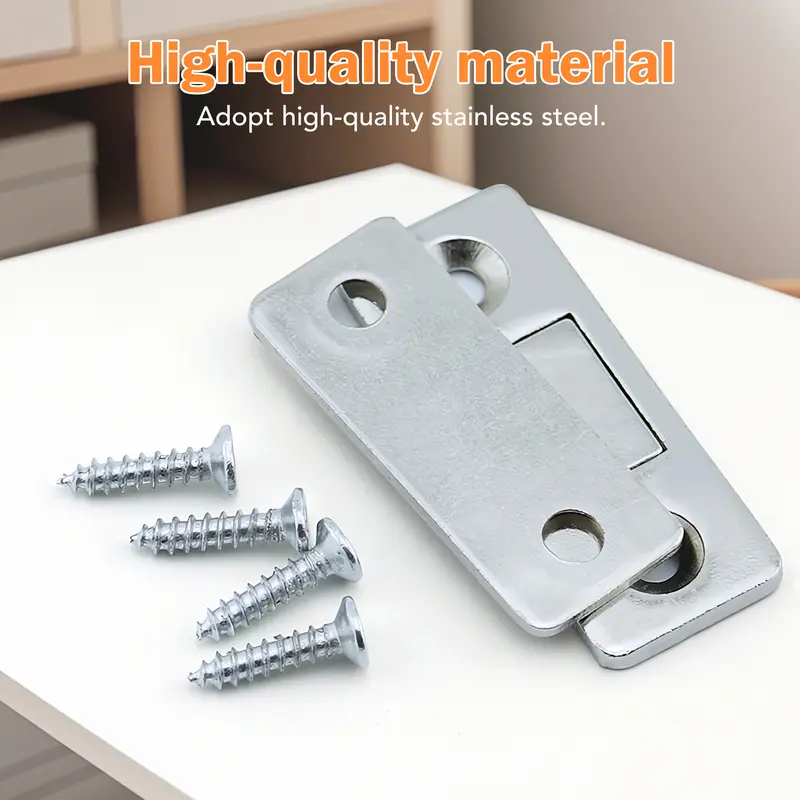 🧲 Ultra-Thin Magnetic Door Catch: No More Slamming Doors!-CJP