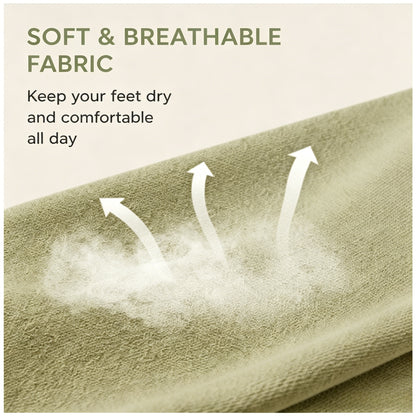 10 Pairs Invisible Socks – Comfortable & Breathable Polyester Liner Socks with Thickened Sponge Bottom for Enhanced Grip & Stability, Smooth Knit Fabric, Casual & Versatile for Daily Wear!-KPL