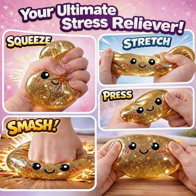 🥟🎁 Mini Dumpling Squishy Stress Toys, Surprise Mystery Box, Soft Squeeze Balls, Fidget Sensory Gifts, Funny Steamer Toys for Daily Stress Relief 😌-XLB
