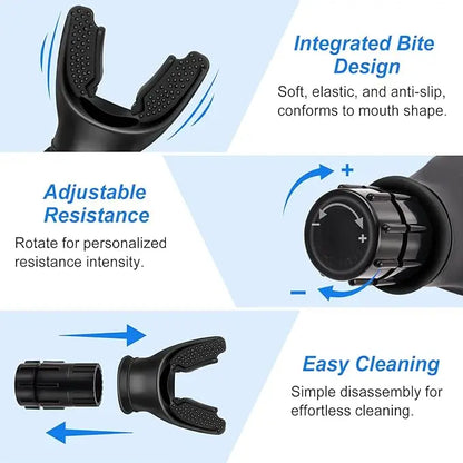 Unlock Your Ultimate Lung Capacity & Boost Endurance with the Pro Breathing Muscle Trainer!-DZT