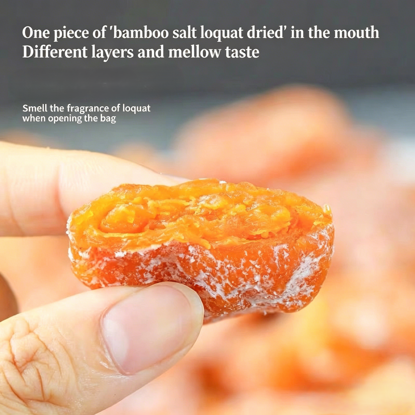 😋Premium Bamboo Salt Dried Loquat-Made from carefully selected loquats and crafted using traditional drying techniques-YOY