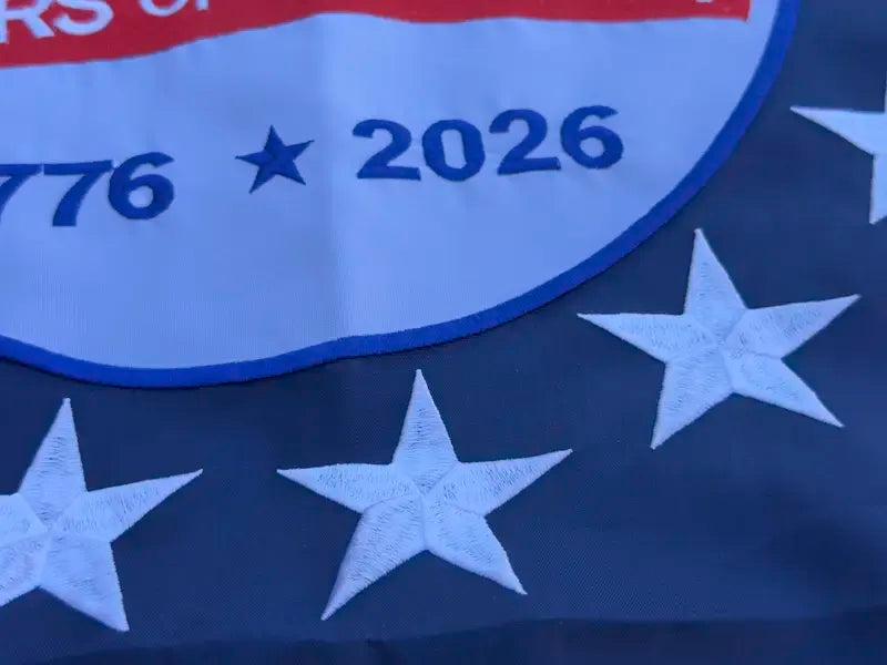 Last Day 49% OFF🔥250th Anniversary USA Commemorative Flag (3x5 Ft),Double-Sided Embroidered LGZ