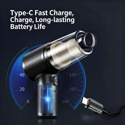 🧹 Wireless Handheld Car Vacuum Cleaner I 3000Pa Strong Suction, Blow &Vacuum 2-in-1, Car & Home Dual Use-CJP