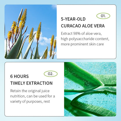 ✨ Gentle Aloe Face Exfoliator – Clear Dead Skin, Blackheads & Dullness-LT