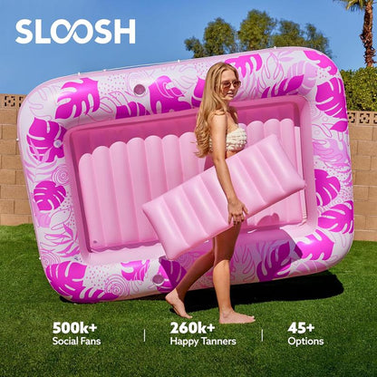 🌊Oversized Adult Pool Float Mat, Sunbathing Bathtub Inflatable Raft, Water Sun Lounge Chair, Inflatable Kids Ball Pit Party Gift-YOY