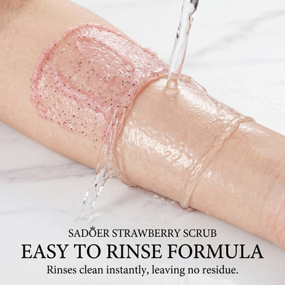 ⚠️Please take good care of your skin! ✅This 17.64 oz gentle exfoliating scrub is suitable for all skin types.🎁-XXS