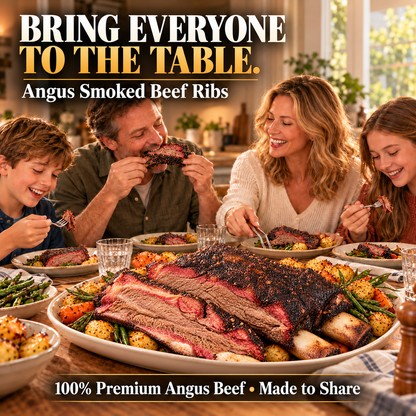 100% premium natural pasture grass-fed Angus beef ribs-Hotitem