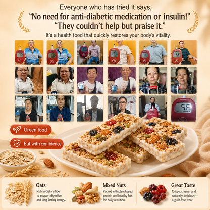 🌾 Nature’s Crunchy Grain Treat – Nut Yogurt Oat Snack Bars 🥜🍨-XLB