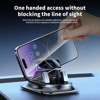 Dashboard Car Phone Mount, Stable Anti-Slip Cell Phone Holder for Car, 360° Rotation Hands-Free Phone Stand-TTT