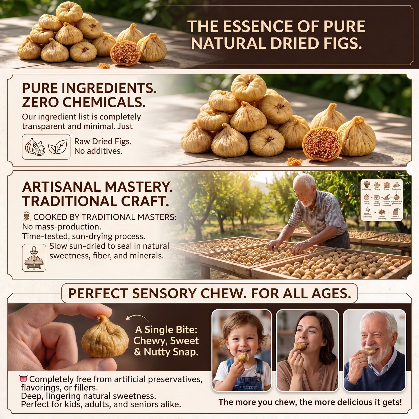 🍃All-natural, air-dried figs—the perfect snack to help keep your health numbers📈 right where they need to be😊-XXS