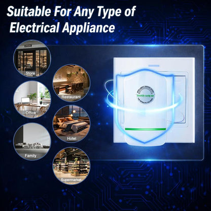 Plug-in Power Box, Compact & Portable, With Indicator Light, Ideal for Home and Office Use,-KPL