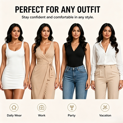 ❄️ Cooling Tummy Control Bodysuit ✨ Breathable Summer Shapewear with Built-In Bra-WBJ