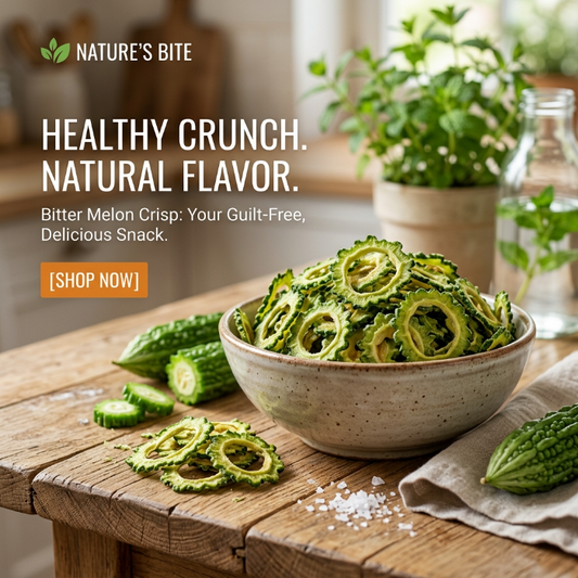 🥒Natural Bitter Melon Crisps | Healthy Detox & Blood Sugar Support Snack-VIM