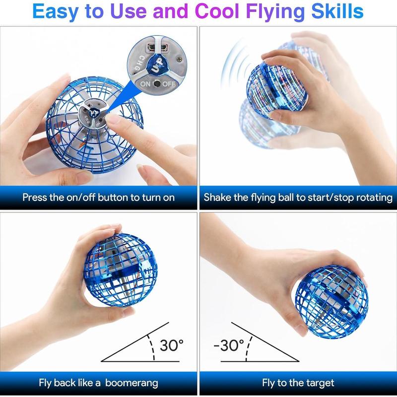 2026 Cosmic Flying Orb – Hand-Controlled Boomerang Hover Drone |   Galactic Fidget Spinner + Outdoor Fun |   Epic Gift for 6-12+ Kids & Teens! gift choices, party toys, cool gifts, family fun, Christmas gifts-ZBD